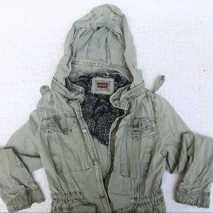 🦋 LEVI’S Army Green Stylish Jacket ✨